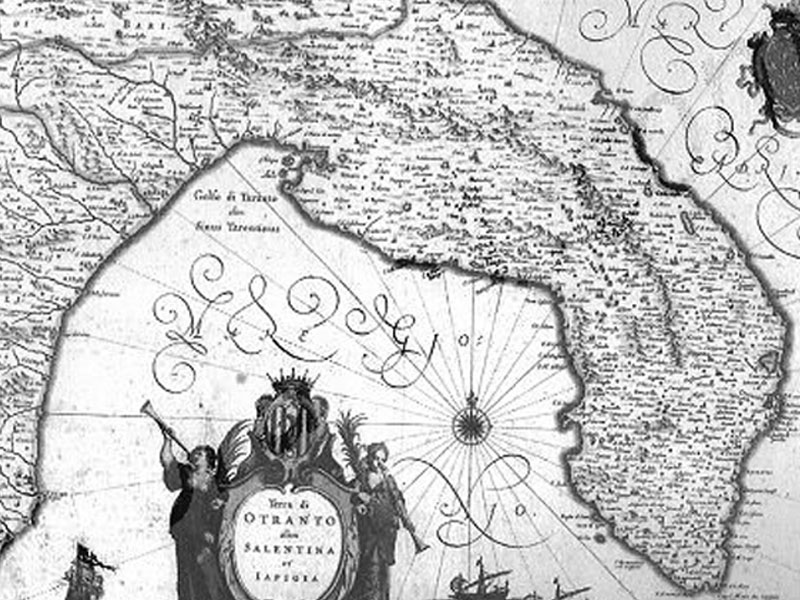 Antica mappa del Salento